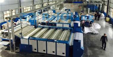 百強洗滌設備分享-洗滌行業也在“逆行”！醫護服、病號服消毒殺菌、防交叉感染，他們來護航